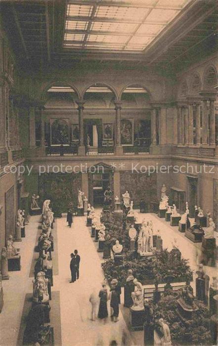 BRUXELLES Bruessel Brussels Intérieur du Palais des Beaux Arts