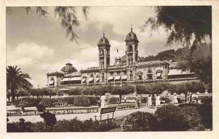 SAN SEBASTIAN  DONOSTIA Saint-Sebastien Pais Vasco ES Jardines et Ayuntamiento