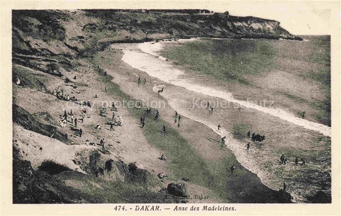 DAKAR Senegal Anse des Madeleines
