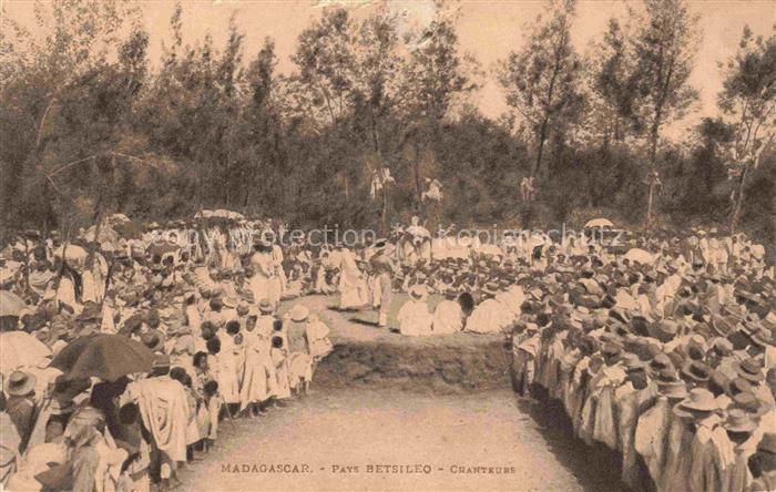 Madagascar Madagaskar Pays Betsileo Chanteurs