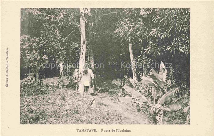 Tamatave Madagascar Route de l'Ivoloina