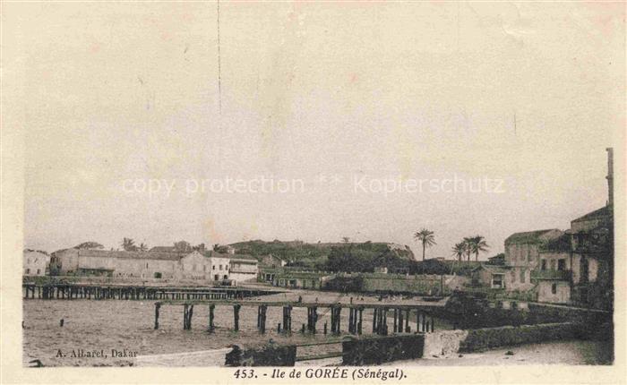 Ile de Goree Senegal Vue panoramique