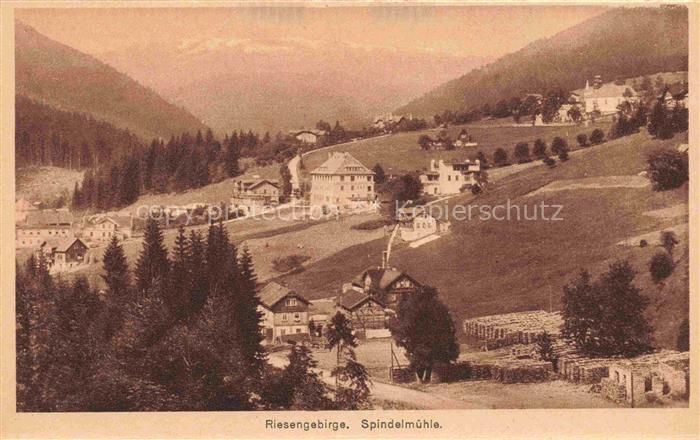 Spindelmuehle Riesengebirge Spindleruv Mlyn CZ Panorama