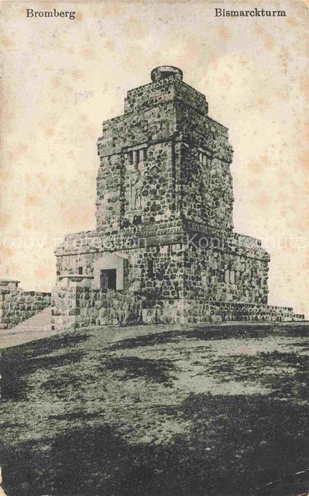 Bromberg  Brahe Westpreussen BYDGOSZCZ PL Bismarckturm Feldpost