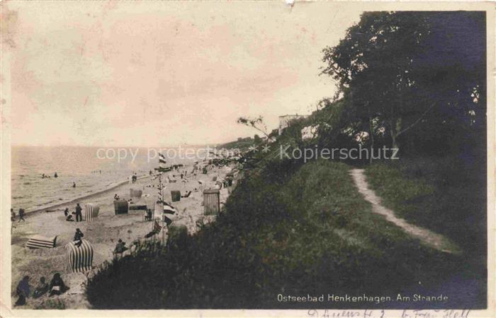 HENKENHAGEN Ustronie Morskie PL Panorama Ostseebad Strand