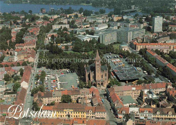 POTSDAM CITY Hollaendisches Viertel Brandenburger Strasse Kirche St. Peter und P