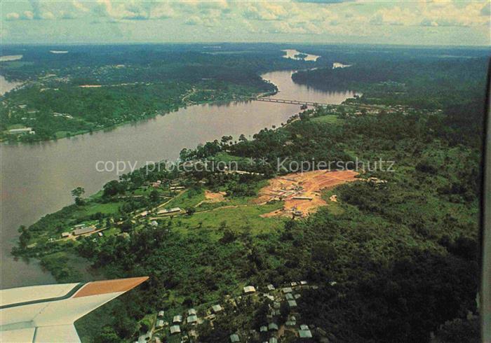 Lambarene Gabun Hôpital du Docteur Albert Schweitzer vu