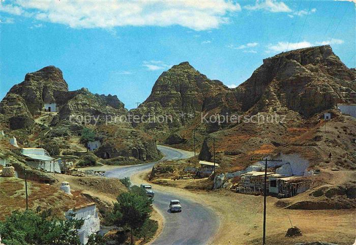 Purullena Granada Andalucia ES Cuevas Hoehlen