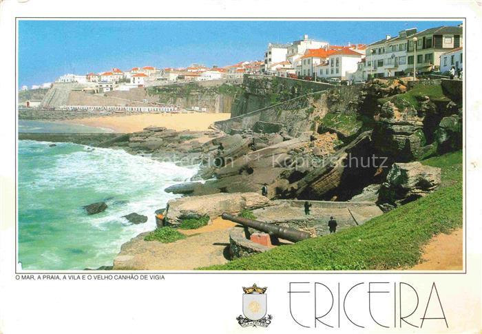 Ericeira PT Kuestenpanorama Strand