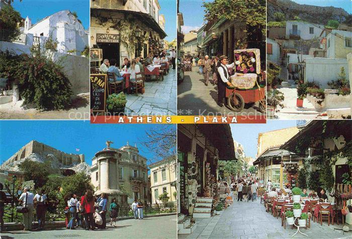 Athens ATHEN Athenes Greece Teilansichten Stadtteil Plaka