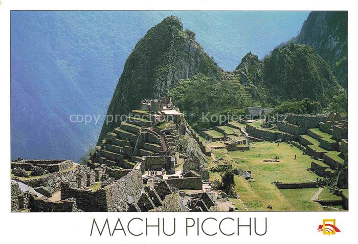 Machu Picchu Plaza Major de la ciudadela