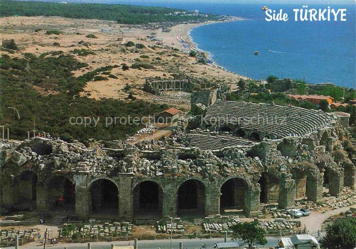 Side Antalya TK Amphitheater Ruinen
