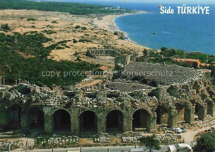 Side Antalya TK Amphitheater Ruinen