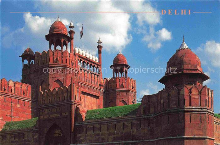 Delphi Delfi Greece Red Fort