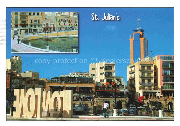 St Julians Malta Spinola Bay