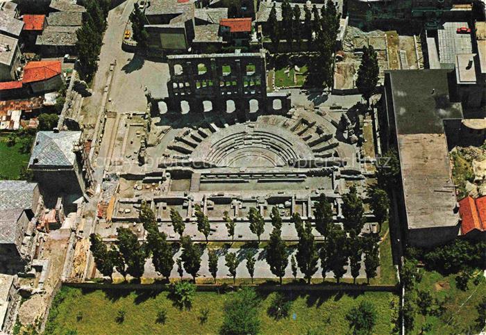 Aosta Valle d Aosta IT Anfiteatro Amphitheater Ruinen