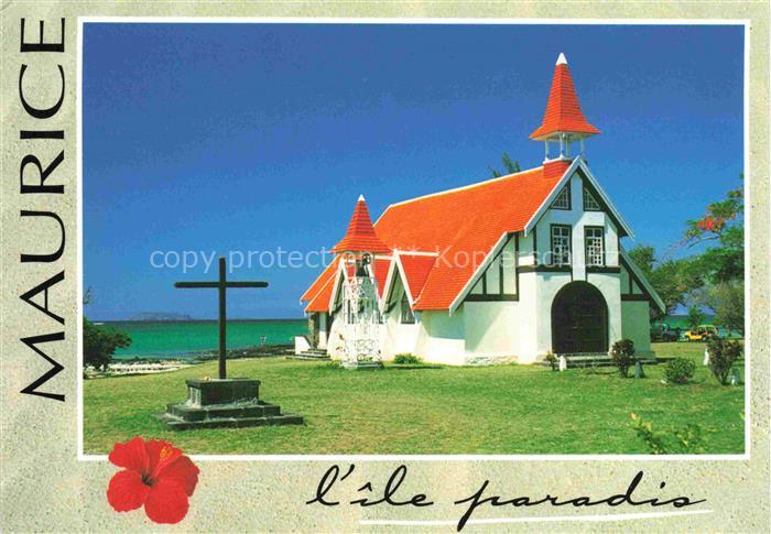 Mauritius Ile paradis Eglise