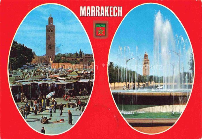 Marrakech Marrakesch Maroc Divers aspects