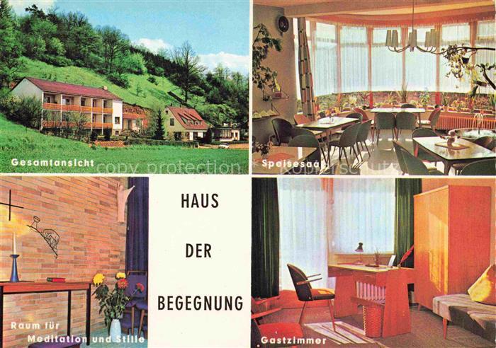 Rotenburg Fulda Hessen Haus der Begegnung MBR e.V. Hannover Speisesaal Meditatio