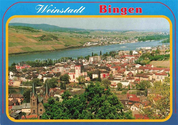 Bingen Rhein Panorama Weinstadt