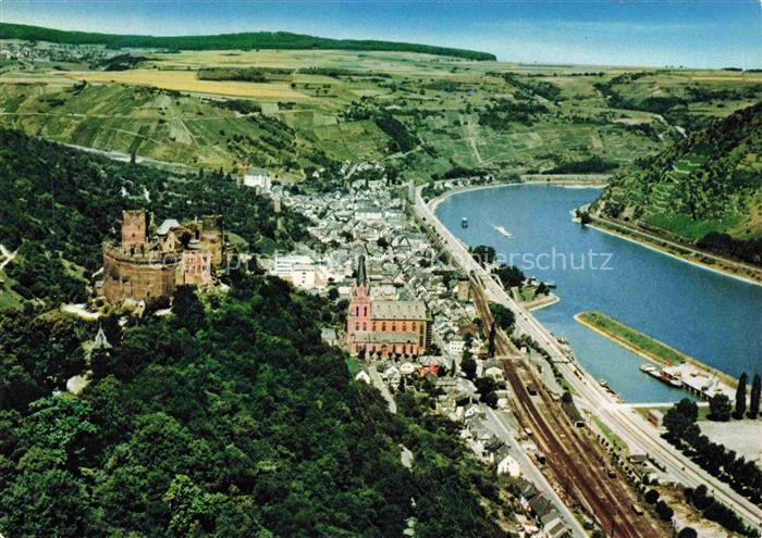 Oberwesel Rhein Fliegeraufnahme