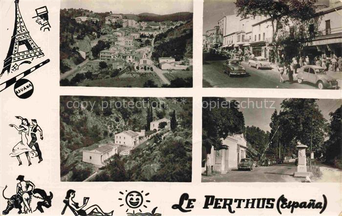 Le Perthus La Junquera Gerona ES Vistas generales de la Frontera Franco-Espanola