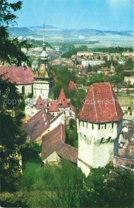 Sighisoara Schaessburg Romania Panorama