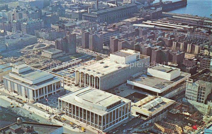 NEW YORK City USA Lincoln Center for the Performing Arts aerial view