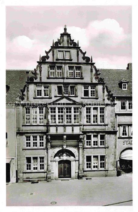 PADERBORN Heising'sches Haus Historisches Gebaeude Fachwerk