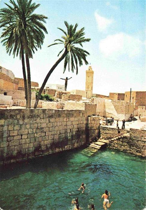 Gafsa Tunesie La piscine romaine Roemisches Schwimmbad