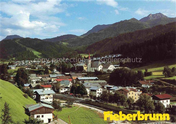 Fieberbrunn Tirol AT Panorama Sommerfrische