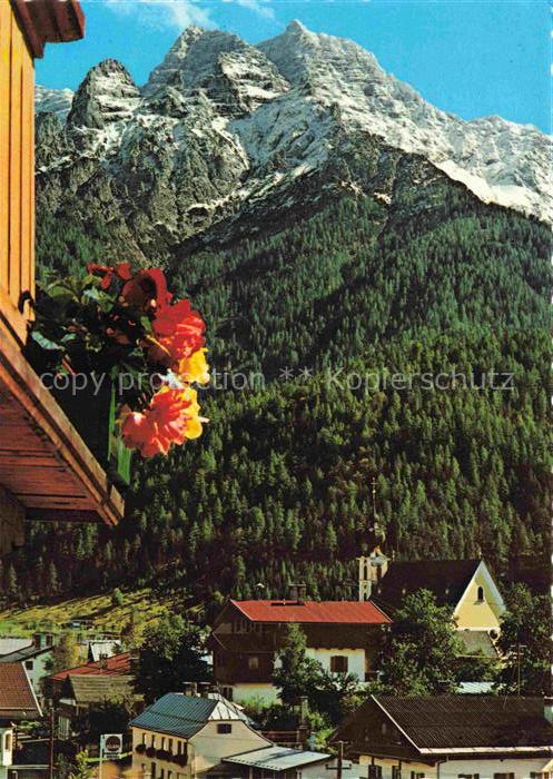 Waidring Tirol AT Panorama Blick gegen Steinberge