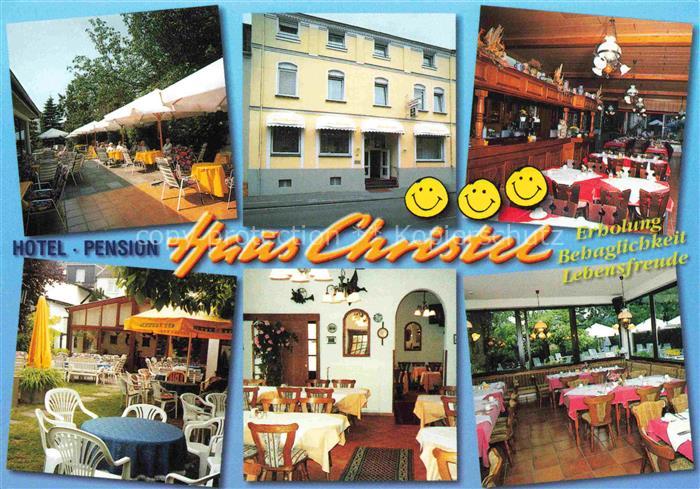 Bad Hoenningen Hotel Pension Haus Christel Gastraum Terrasse