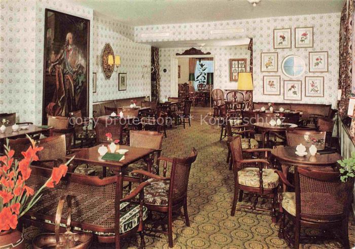 BAD GODESBERG Bonn Café Restaurant im Insel-Hotel