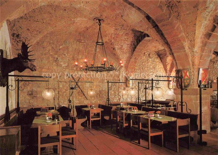 TRIER  CITY Restaurant Café Historischer Keller Karstadt Kreuzgrat Gewoelbe 13.