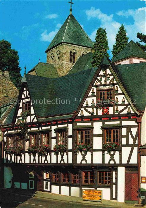 Altenahr Wein Gasthaus Schaeferkarre Fachwerkhaus