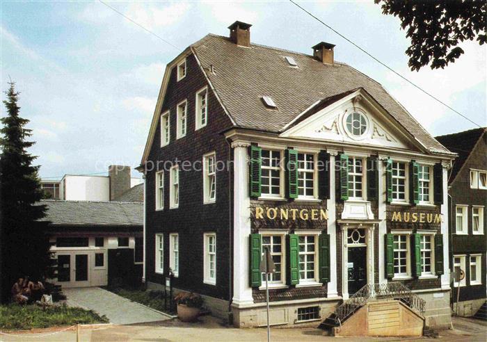 Lennep Remscheid Deutsches Roentgen-Museum