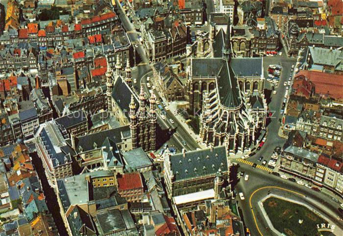 Louvain  Loewen Leuven Belgie Centre vue aérienne