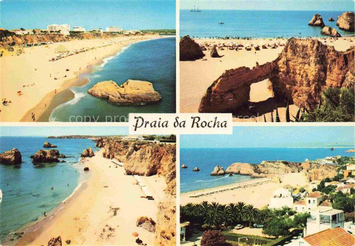 Praia da Rocha PT Kuestenpanroama Strand