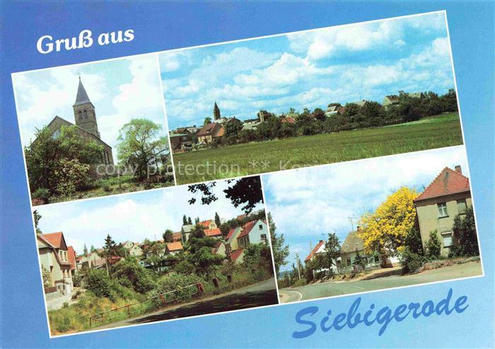 Siebigerode Kirche Teilansicht Am Kreuzberg Strasse des Friedens