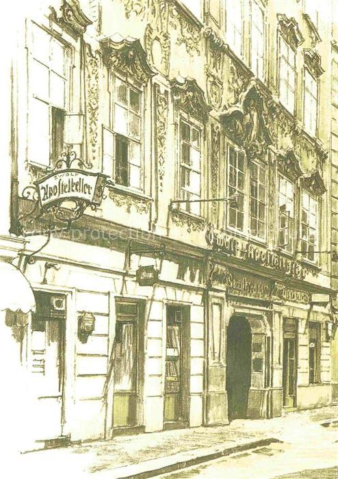 WIEN AT Zwoelf Aposterkeller Kuenstlerkarte