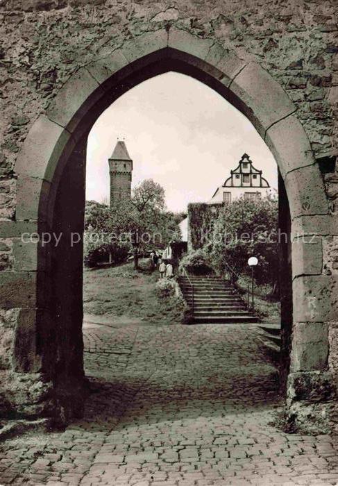 Hirschhorn Neckar Schlosshotel auf der Burg Hirschhorn
