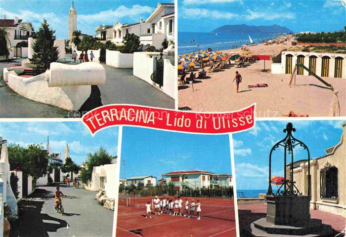Terracina Lazio IT Lido di Ulisse Spiaggia Tennis