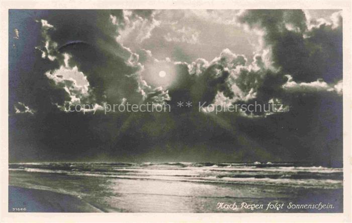 DEEP  Greiffenberg Mrzezyno Ostseebad PL Kuestenpanorama Nach Regen folgt Sonnen
