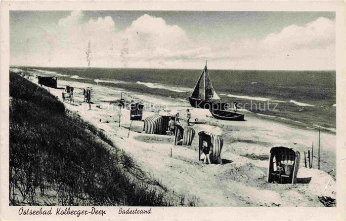 DEEP  Greiffenberg Mrzezyno Ostseebad PL Badestrand