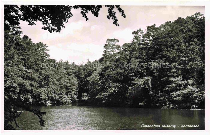 MISDROY Ostseebad Miedzyzdroje PL Jordansee