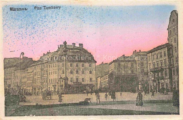 WARSZAWA Warschau PL Plac Zamkowy