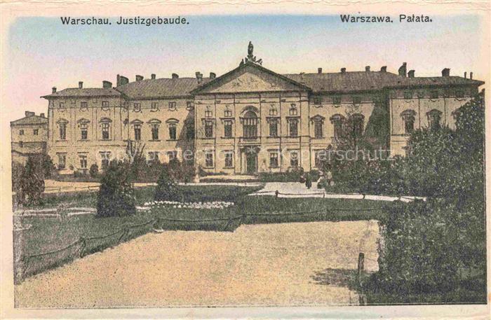 Warschau WARSZAWA PL Justizgebaeude