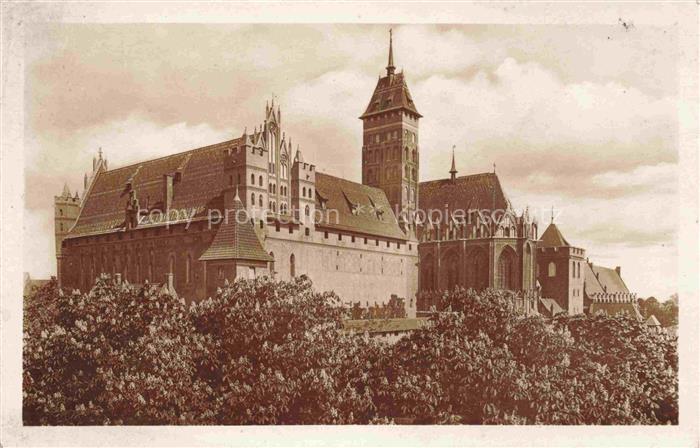Marienburg   Westpreussen MALBORK PL Hochschloss