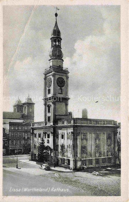 Lissa  Posen LESZNO Warthegau PL Rathaus